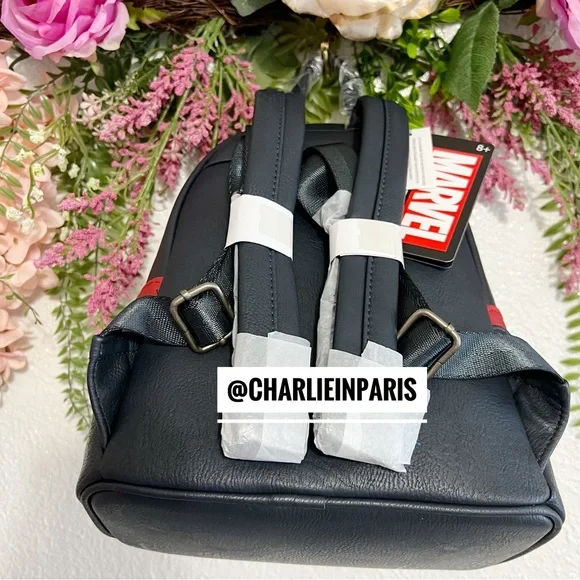 ✨SOLD✨Marvel x Loungefly Captain America Mini Backpack✨FIRM price ✨ - Picture 9 of 9